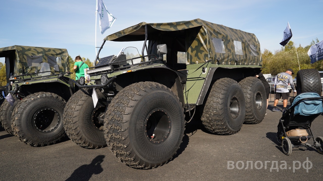 45 вездеходов вологодских производителей отправятся на различные предприятия России